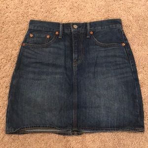 Levi’s jean skirt